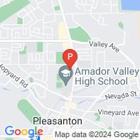 View Map of 1447 Cedarwood Lane,Pleasanton,CA,94566